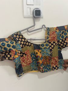 Designer Patchwork Lehenga Choli Set