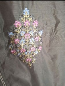 Grey Anarkali Kurta