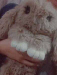 Cute Bunny Plush Toy cum Bag