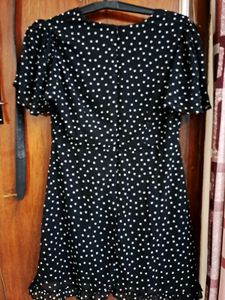 Black Polka Dot Dress