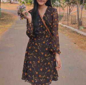 MNG Wrap Dress