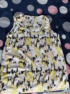 Abstract Print Tank Top