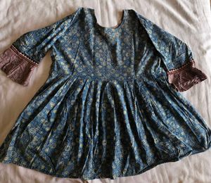 Bohemian Print Tiered top