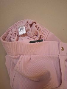 Pink Striped Palazzo Pants