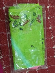 Beautiful Green sarees with Floral Print