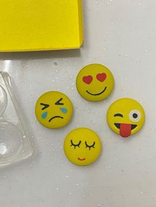 Cute Emoji Erasers - Set of 4