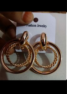 Stylish Double Hoop Earrings