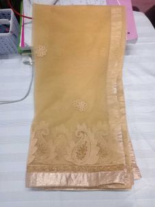Elegant Embroidered thread work dupatta