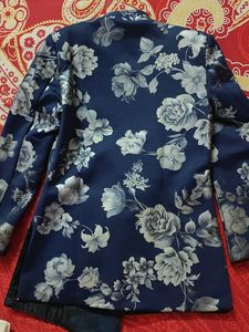 Floral Print Ethnic Jacket