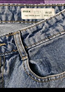 Wide Leg Denim Jeans