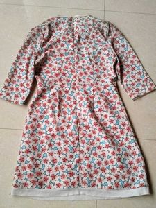 Floral Print A-Line Dress