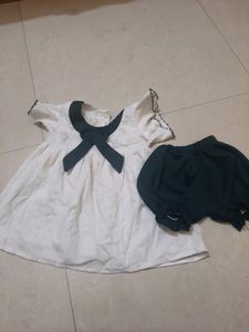 Baby Girl Top And Necker Set