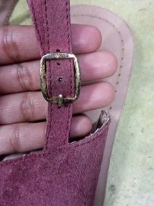 AJIOStrappy Flat Sandals with Sling Back