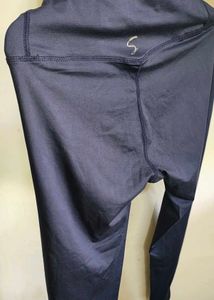 Navy Blue Athletic Leggings