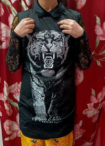 Tiger Print Dress For Women Classy