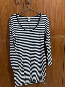 Striped Long Sleeve Mini Dress