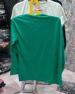 Green Heart Long Sleeve Tee
