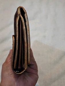 Longchamp Paris Brown Leather Wallet
