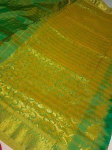 Green Pattu Saree