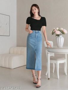 Chic Black Asymmetrical Top
