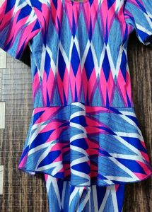 Girls' Colorful One-Piece Swimsuit