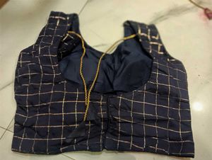 Stylish Navy Blue Blouse