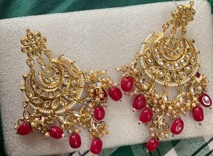 Earrings Plus Maang Tika