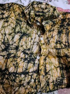 Men's Batik Print Shirt