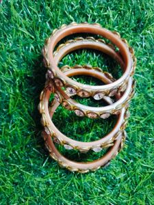 Gold And Silver Bangles