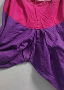 cotton pure salwar purple wine 3xl belt