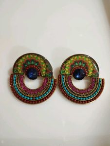 Bohemian Fan Earrings