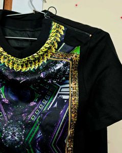 Graphic Print Black 🎩