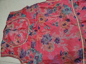 Floral Print Lehenga Choli Set
