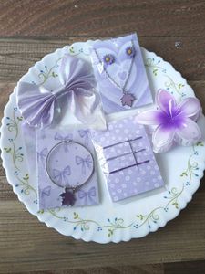 purple colour a new hair accessories