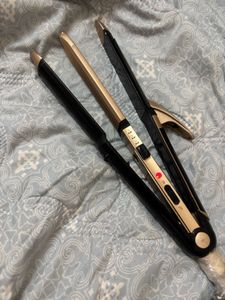 3 in 1 straightener curler and crimper