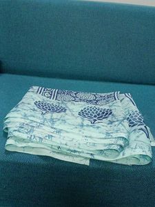 Beautiful Blue Floral Saree with blouse