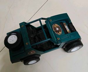Green Army Toy Jeep