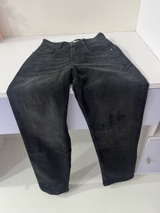 Off Duty Charcoal Straight Pants