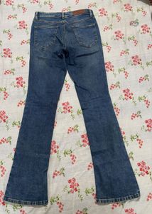 Trendy Blue Bootcut Jeans
