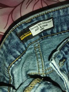 off duty Blue straight fit Jeans