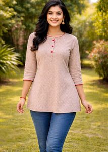 Fabindia Printed Cotton Kurta