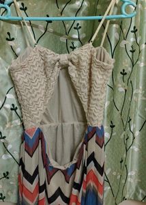 Boho Chevron Maxi Dress