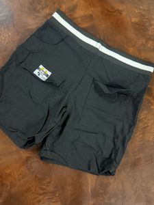 Stylish Black Cargo Shorts