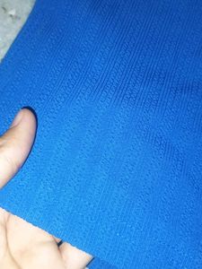 Blue Button-Up Sleeveless Top