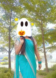 Elegant Turquoise Saree