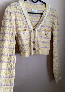 Chic Cropped Cardigan xs- s