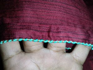 Maroon Embroidered Salwar Suit