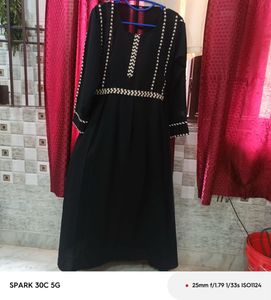 Elegant Black ethnic gown (burqa)
