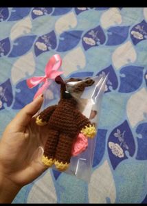crochet mr. bean teddy 🧸