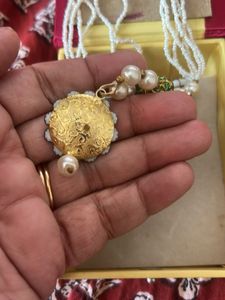 pearl Beaded Necklace Set